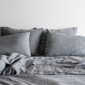 The Citizenry STONEWASHED FRENCH LINEN DUVET COVER - King